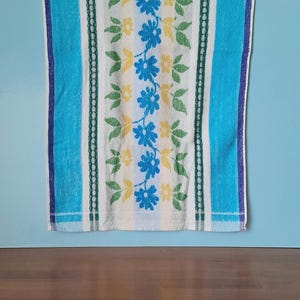 Vintage 70s 80s Cotton Terry Towel