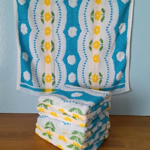Vintage 70s 80s Cotton Terry Towel