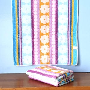 Vintage 70s 80s Cotton Terry Towel