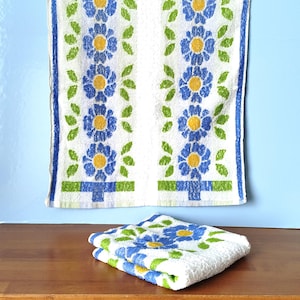 Vintage 70s 80s cotton terry towel