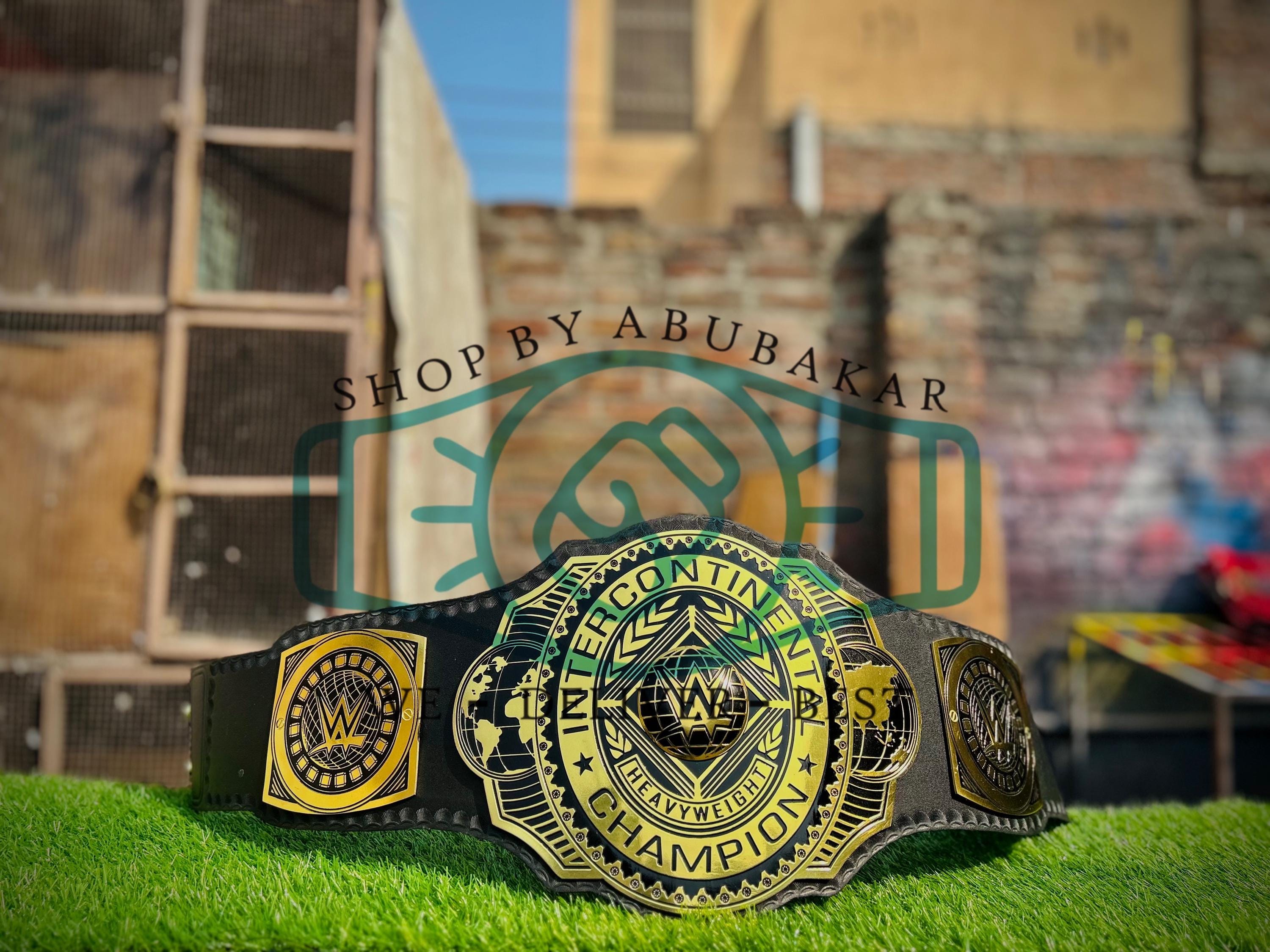 Wwf intercontinental championship replica title belt - Etsy 日本