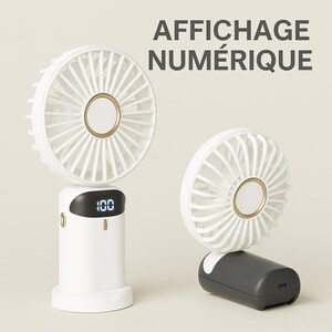 Mini ventilador de mano inalámbrico USB