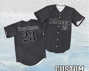 Custom Baseball Jersey Personalized Printed Embroidered Name Number and Logo Wedding Jersey Cheerleading Uniform Christmas Gift