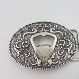 Interchangeable belt buckle, belt buckle bottle opener, belt buckle antique silver, rustic belt buckle, traditional belt buckle, outdoor