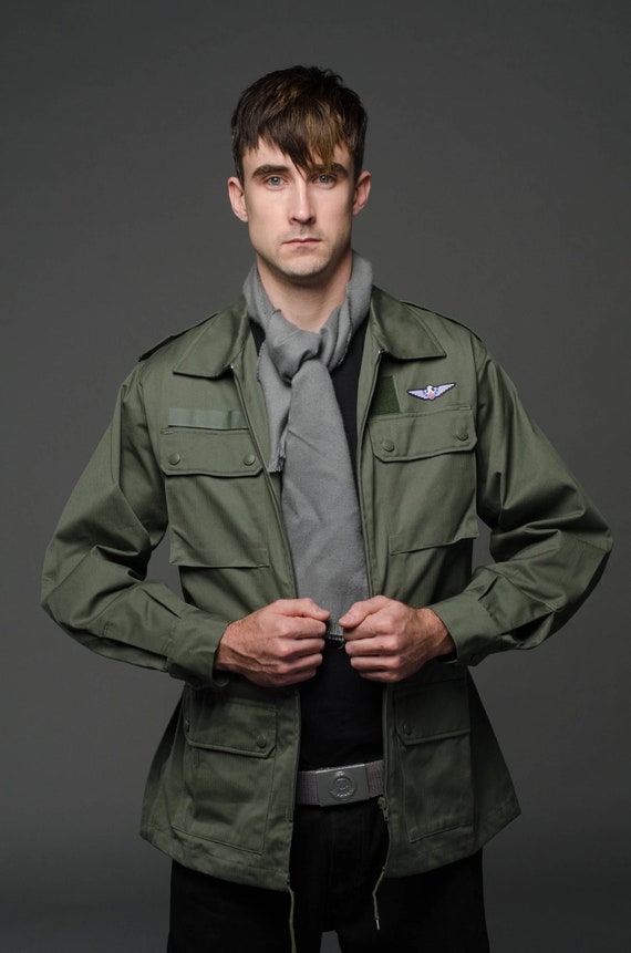 Army Green Four Pocket Jacket Ver. 2 - Etsy