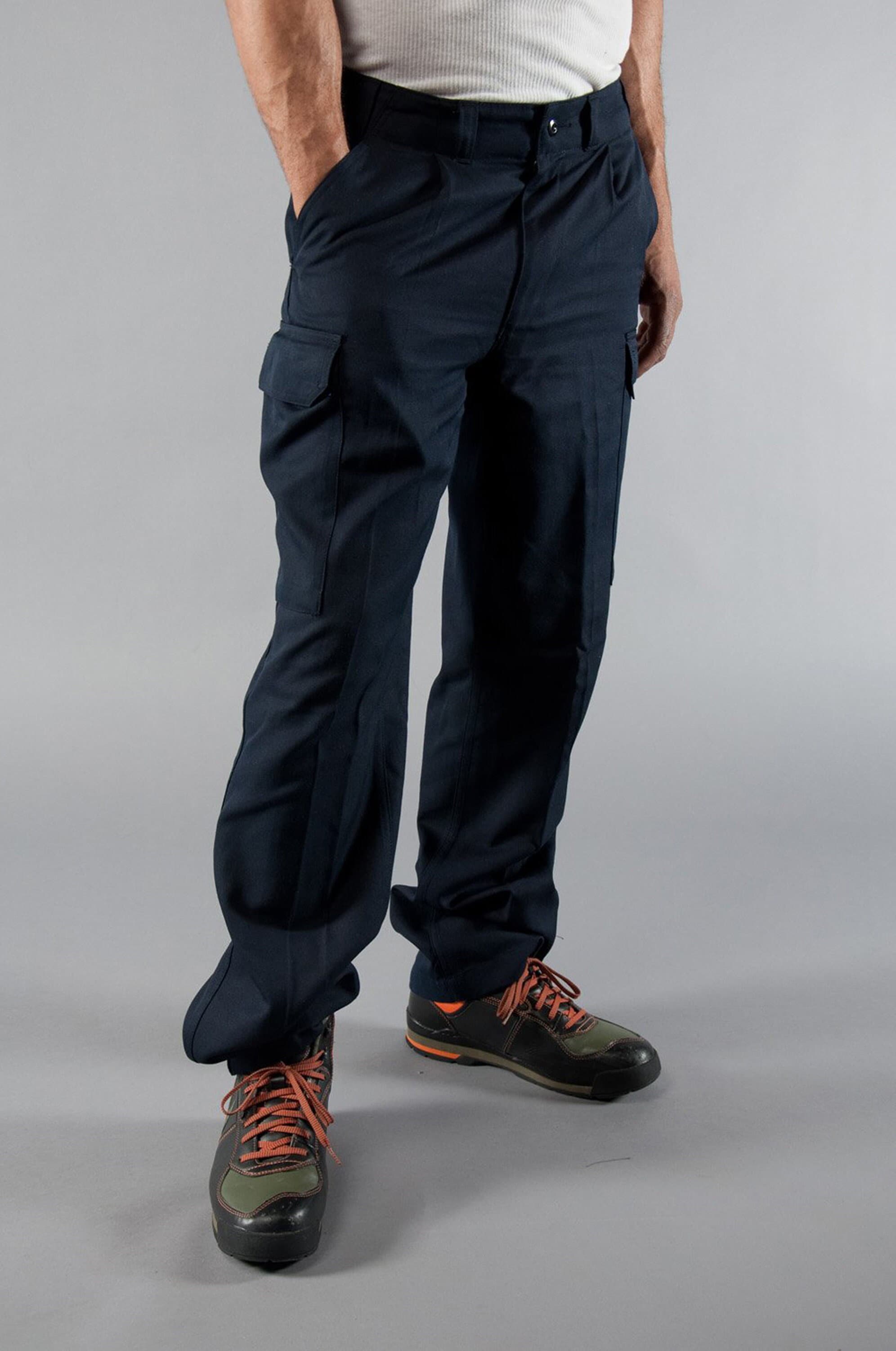 Navy Blue Fire Resistant Cargo Pants - Etsy Ireland