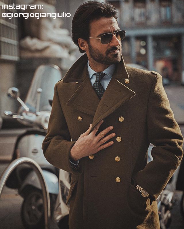 1970 S Authentic Military Style Vintage Hungarian Army Canada 1970 S Authentic Military Style Vintage, Mens Short Trench Coat Canada