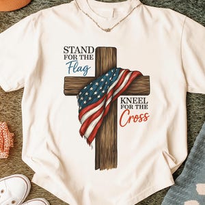 Christian 4th Of July Png, Faith Love Freedom, American Flag Cross Png,USA Fourth Of July Png, Independence Day Png, God Bless America