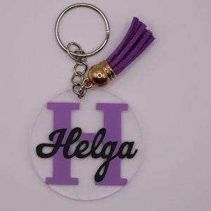 personalized keychain
