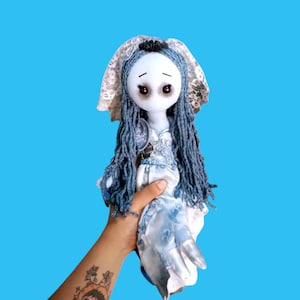 Emily aus Plüsch von The Corpse Bride einzigartiges Geschenk für Burton Fans