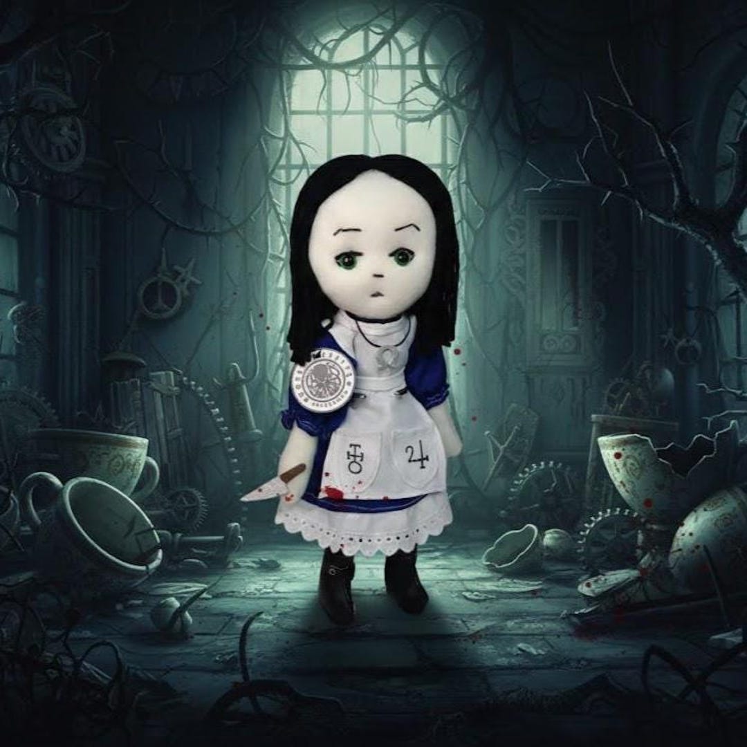 Alice Liddell From Alice Madness Returns Videogame Doll Handmade