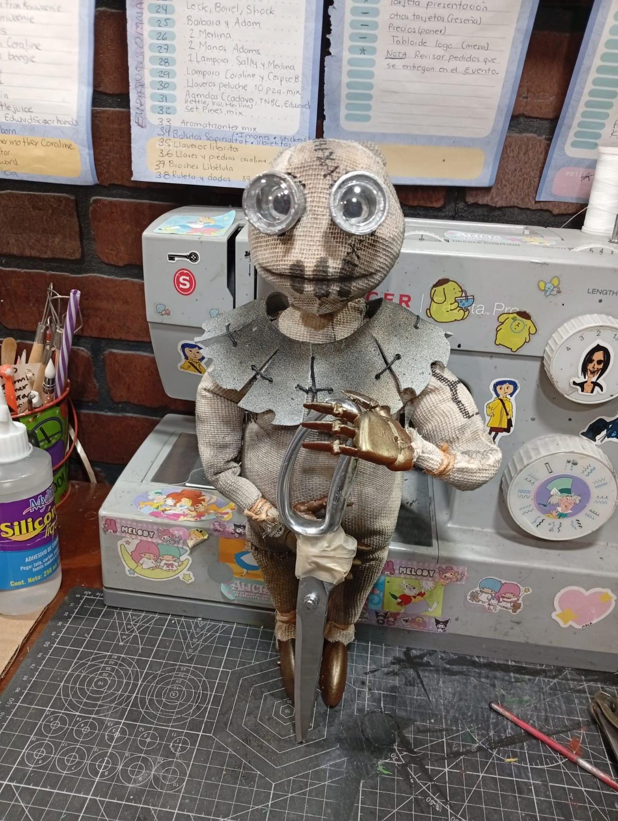 Number Nine Plush Doll From the Movie 9 Handmade Replica Figure - Etsy