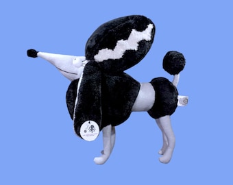 Persephone Plush doll Handmade dog: Frankenweenie Dog, Burton Fan Gift