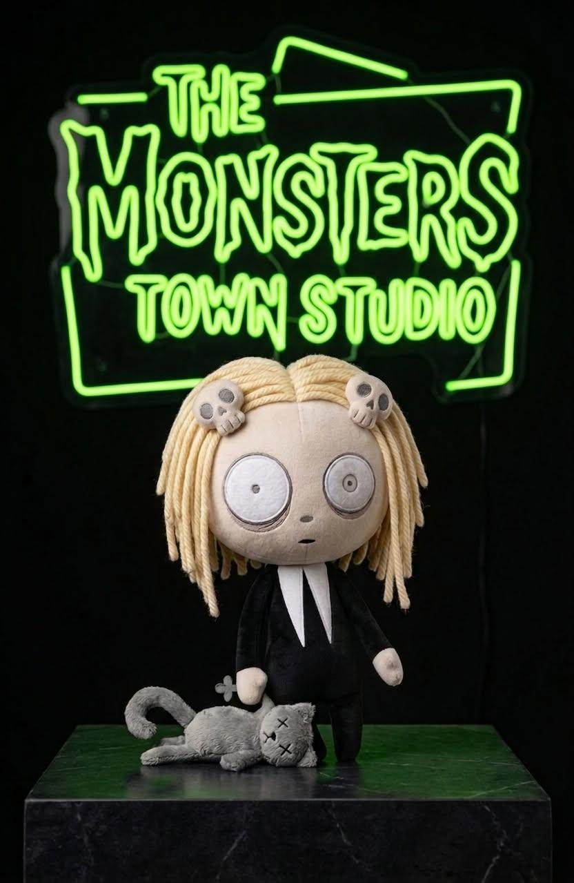 レノーア　ぬいぐるみ　アメコミ アンデッド少女レ 缶 レア Lenore roman dirge - Etsy 日本
