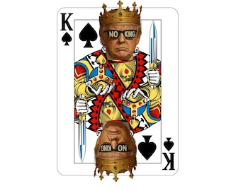 No Kings Protest Sign: Digital Download for Rallies & Activism