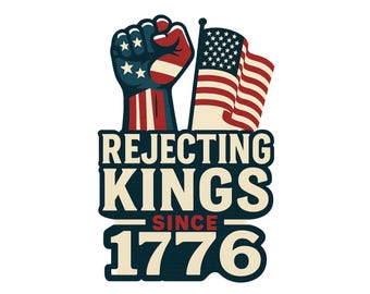 Cartello di protesta No Kings: download immediato del poster politico