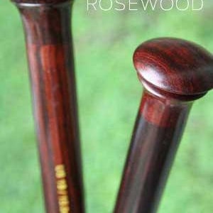 Zen knitting needles© - rosewood single point