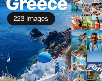 Greece Stock Images: Greek Lifestyle Collection (223 Images) (Digital Download)