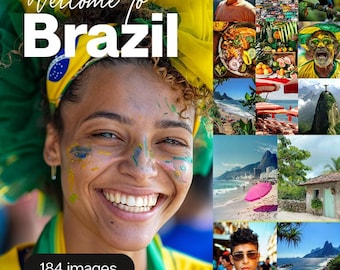Brazil Stock Photos: High-Resolution Images for Social Media (Digital Download)