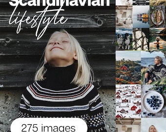 Nordic Stock Images – Scandinavian Lifestyle Photography Bundle (275 Images) (Digital Download)