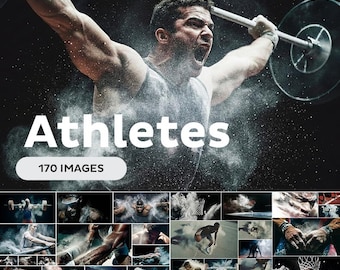 Athletes - 170 images. Dramatic and cinematic moments of sports
