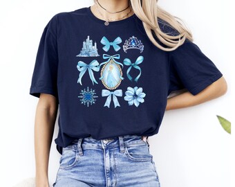 Disney Elsa Princess Coquette Shirt, Disney Frozen T-Shirt, Elsa Princess Shirt, Disney Shirt, Magical Castle Shirt, Disneyland Tee