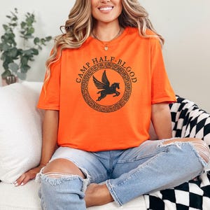 Camp Half Blood Shirt, Camp Travel Gift, Camping Shirt, Percy Jackson Shirt, Camp Half Blood Book Lover Gift, Adventure T-shirt