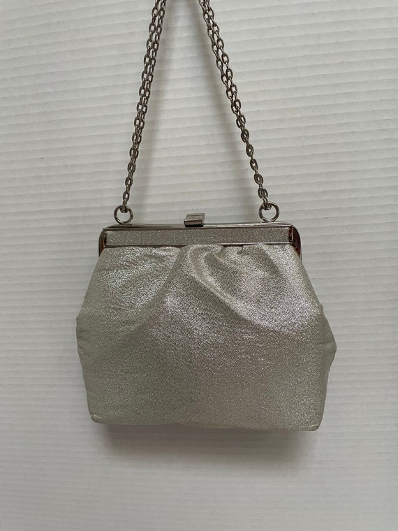 Vintage Silver Glamorous Celebration Bag