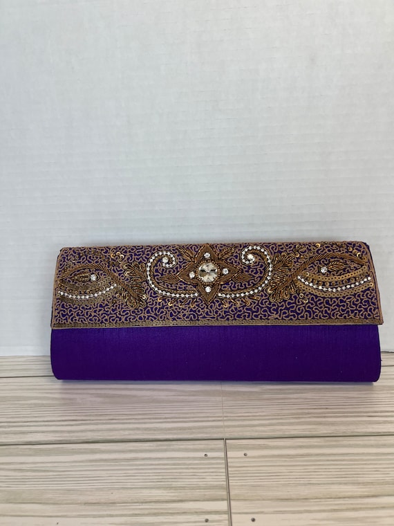 India inspired Clutch bag