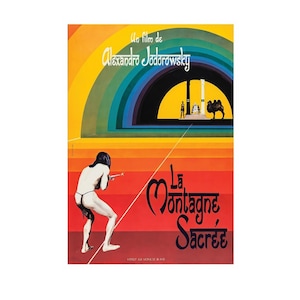 Pay 2 get 1 for free HOLY MOUNTAIN movie poster film plakat print hq hd wall art unframed