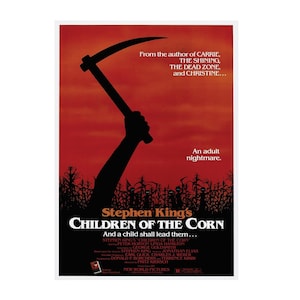 Pay 2 get 1 for free children of the corn movie poster film plakat print hq hd wall art unframed