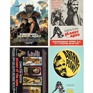 Pay 2 get 1 for free PLANET of the APES  kingdom of the planet of the apes movie poster film plakat print hq hd wall art unframed
