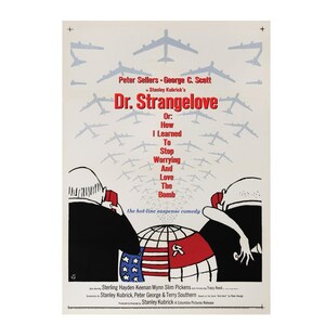 Pay 2 get 1 for free DR. STRANGELOVE Stanley Kubrick movie poster film plakat print hq hd wall art unframed