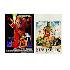 Pay 2 get 1 for free Flash Gordon movie poster film plakat print hq hd wall art unframed