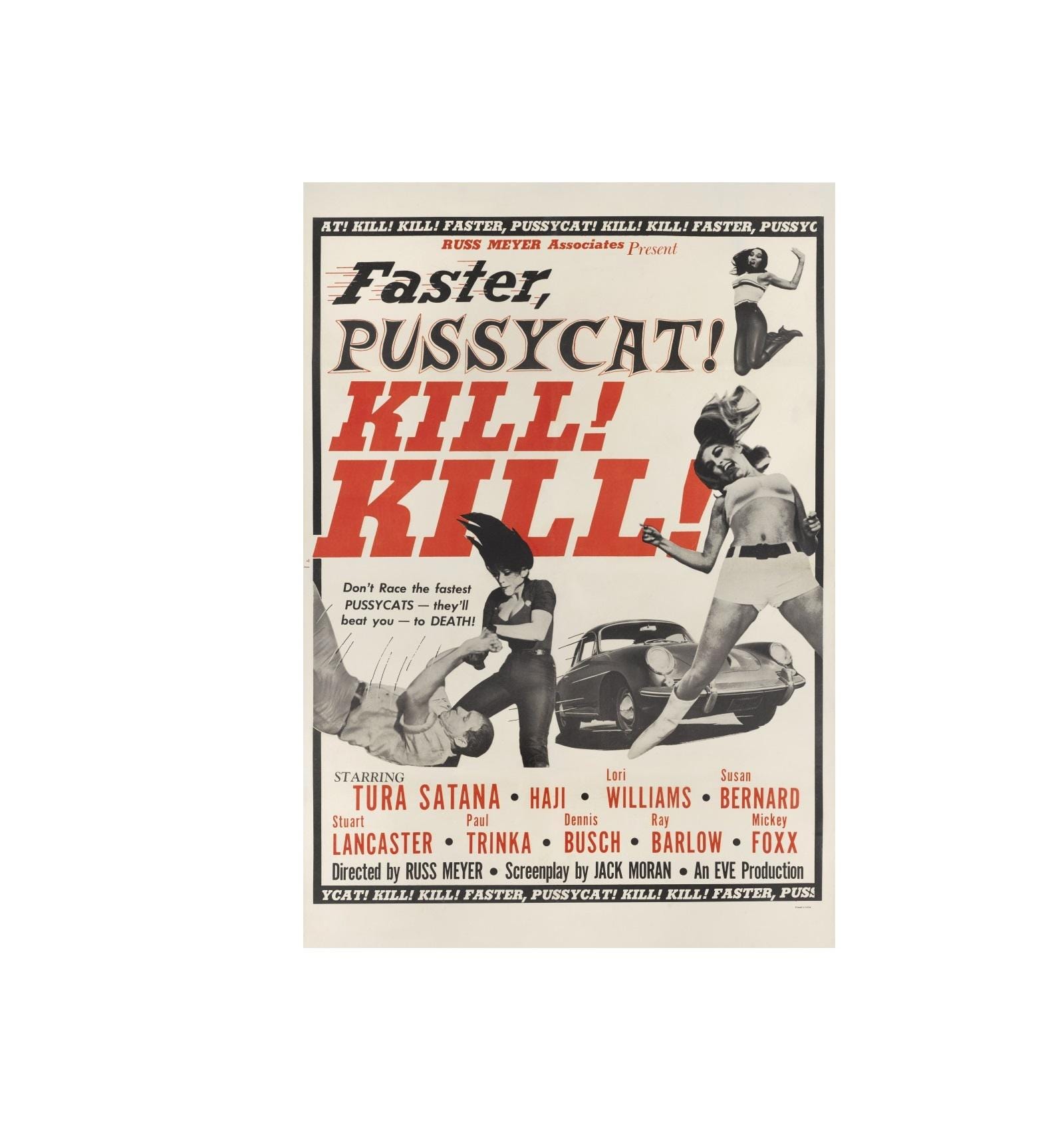 90's Faster、PussyCat！Kill Kill！アイロンプリント 90's Faster、PussyCat！Kill Kill！アイロンプリント