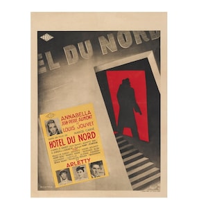 Wer 2 bekommt, bekommt 1 gratis gratis Hotel du Nord Film Poster Film Poster ungerahmt