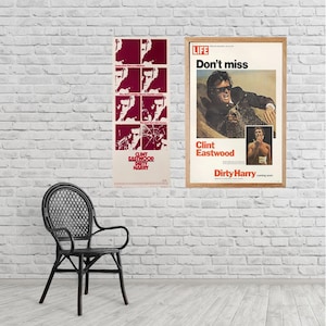 Pay 2 get 1 for free dirty harry movie poster film plakat print hq hd wall art unframed