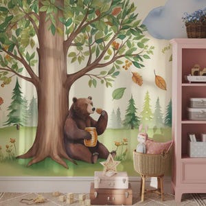 Wall Mural Kids Wallpaper Winnie the Pooh