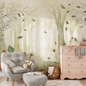 Wall Mural Kids Wallpaper Magic Forest