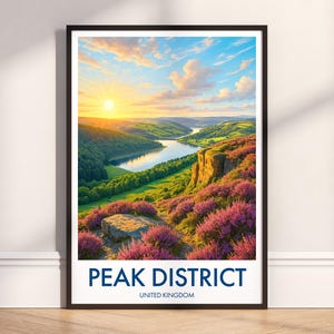 Bamford Edge-print: Peak District National Park, UK-reisposter