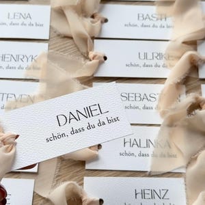 Biglietti da visita, modello per matrimonio, modello per segnaposto, segnaposto da tavolo