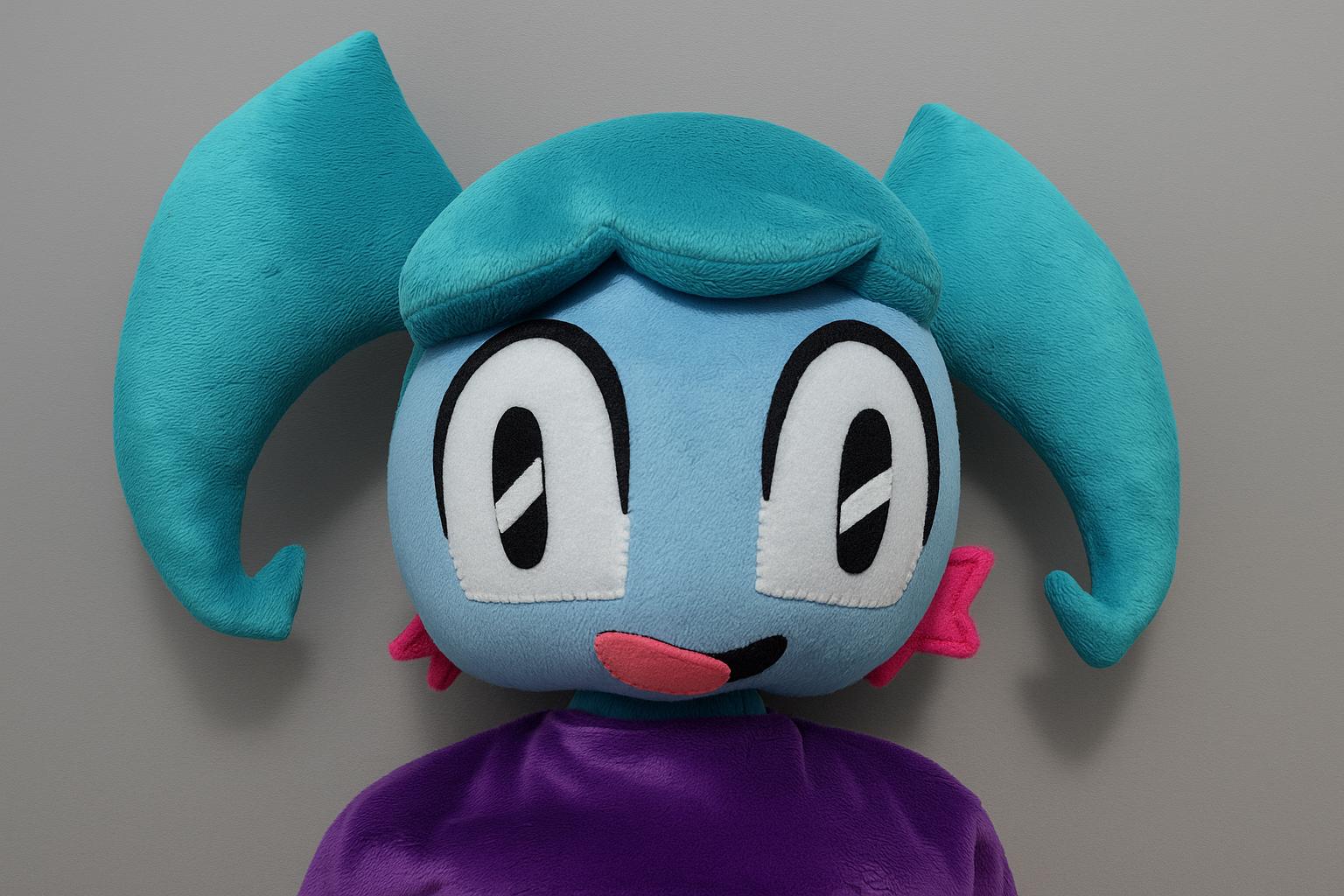 Custom Plush Toy Jenny Wakeman From My Life as a Teenage Robot, XJ-9 ...