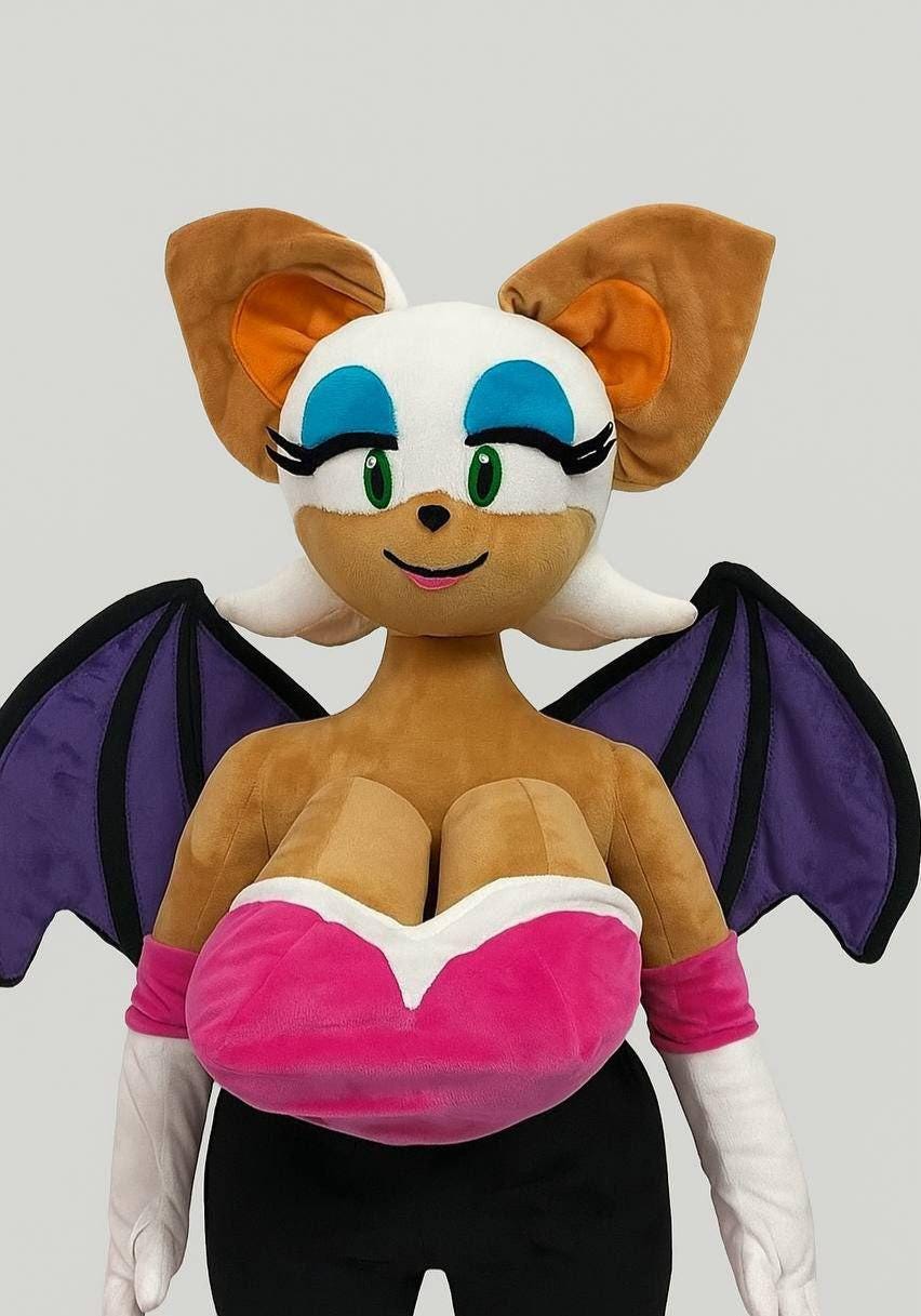 Custom plush toy inspired by the Bat Birthday and Christmas gift
