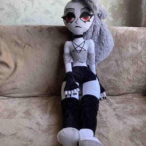 Human Loona. Hellish boss. custom plush toys