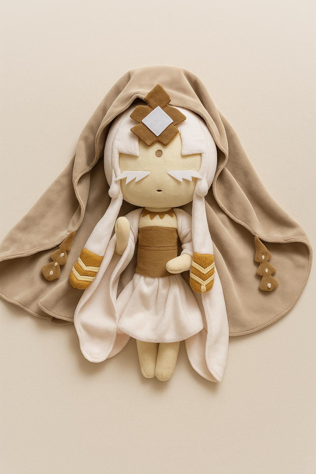 手作りミスティックフラワークッキーぬいぐるみ：スーパーヒーローの