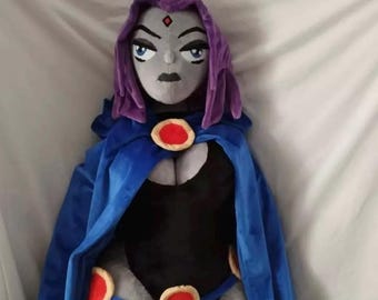 Raven Teen Titans Custom Plush Toys Gift for Birthday and Christmas
