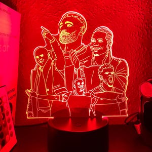 Personalized Liverpool FC LED Light: Anfield Decor, Football Fan Gift