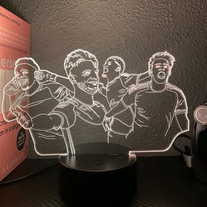 Arsenal Football Club AFC LED Light Personalized Football Night Lamp Gift Sign Home Decorations And Gifts Kids