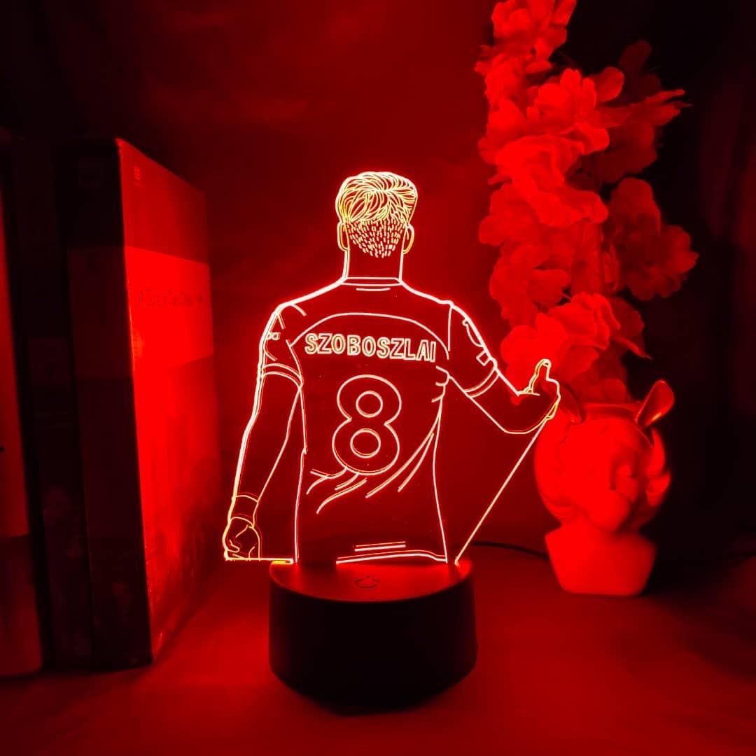 Logo Lumineux FC Barcelone - Lampe Décorative Faite Main - Reconditionné