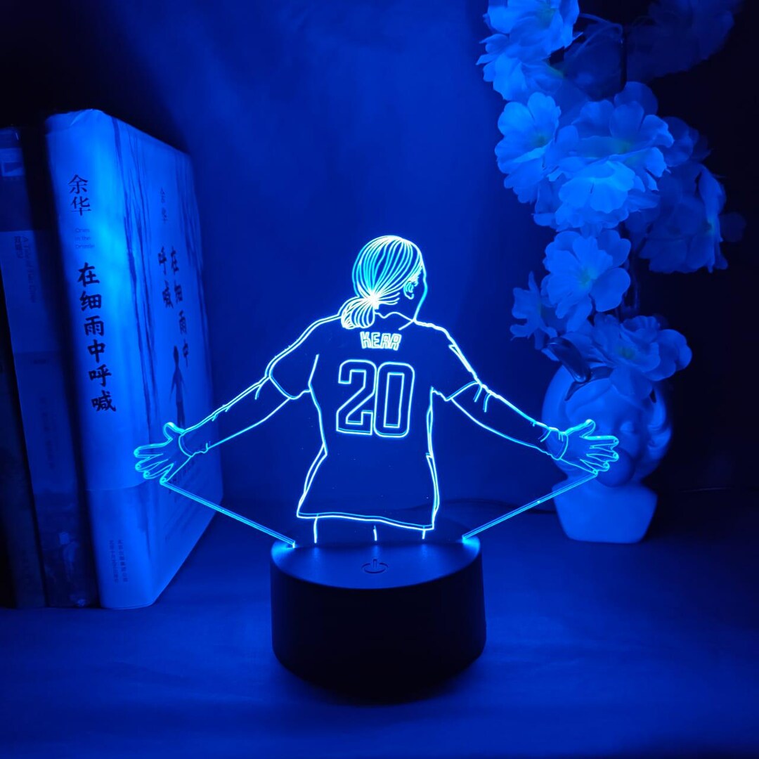 Sam Kerr LED Light Chelsea Women Lamp Womens Football Night Light ...